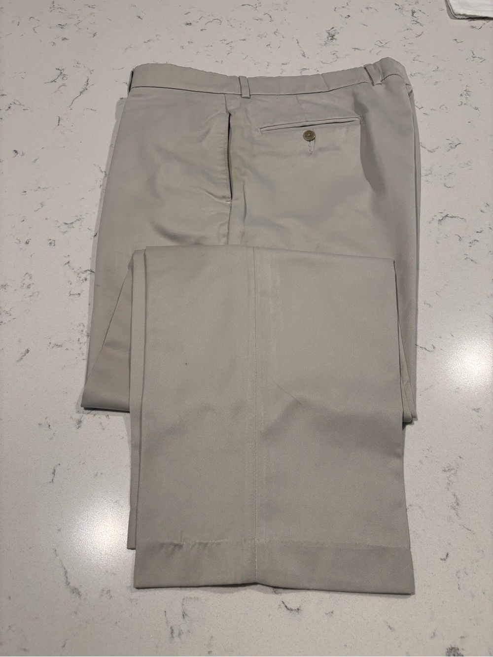 Savane Men's Dress Pants in Light Khaki